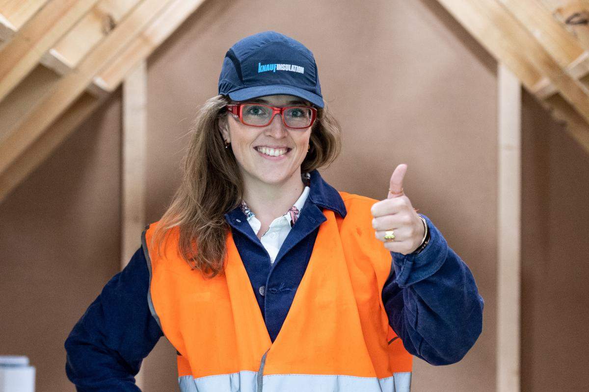 Margaux Dorthu, engineer at Knauf Insulation Visé